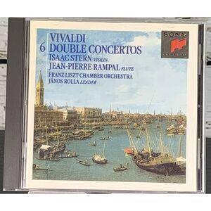 Vivaldi: 6 Double Concertos by Stern, Rampal, Franz Liszt‎ CO, Rolla (CD, 1991)